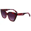 Image de Lunettes de Soleil Liu Jo LJ784S 53/17/140 Red/black Acetate WOMAN LJ784S