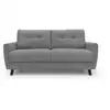 Image de Callisto canapé lit convertible en tissu doux imperméable t02 188 cm (mat. 140x197) gris