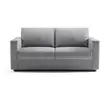 Image de Canapé convertible 3 places aucune delta tissu gris clair 190x92x90 cm DEL3LTMAL83