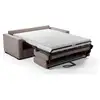 Image de Canapé convertible express - marius - tissu beige - matelas 14cm - 190 x 100 x 87 cm