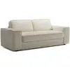Image de Canape convertible 3 places mad in italy paola beige velours cotele express 210x100x87 cm couchage 140x190 cm PAOB3LTLIN03