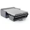 Image de Canape convertible express agathe 3 places tissu gris mad in italy matelas 14 cm BL0093LTBRLTGREY