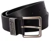Image de Ceinture En Cuir À Boucle Métallisée - Armani Exchange