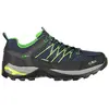 Image de Chaussures CMP Rigel Low Waterproof bleu foncé vert brillant - 43