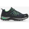 Image de Chaussures CMP Rigel Low Waterproof bleu foncé vert brillant - 44
