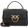 Image de Sac à bandoulière PINKO Love Lady noir - Cuir - Femme - Lisse