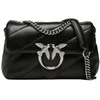 Image de Sac à main - PINKO - Love Bag Borse - Cuir noir - Automne/Hiver 2023