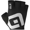 Image de Gants Alé Air courts noir blanc - S