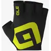 Image de Gants Alé Air courts noir jaune fluo - S
