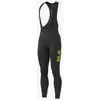 Image de Cuissard long Alé Winter noir jaune fluor - 3XL