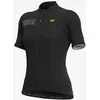Image de Maillot Alé Color Block manches courtes noir femme - L