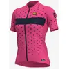 Image de Maillot Alé PRR Stars manche courte rose bleu foncé femme - S