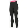 Image de Cuissard long sans bretelles Alé Solid Essential noir blanc rose femme - L