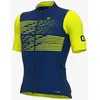 Image de Maillot Alé PRS Logo manche courte bleu jaune - M