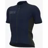 Image de Maillot Alé Color Block manche courte bleu marine noir - M