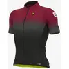 Image de Maillot Alé PRS Gradient manche courte rouge foncé noir - M