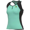 Image de Maillot Alé Color Block sans manches bleu clair noir femme - L