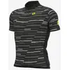 Image de Maillot Alé Solid Step manche courte noir gris - M