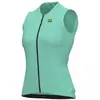 Image de Maillot Alé Solid Color Block sans manches bleu eau femme - S