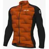 Image de Maillot Alé Solid Sharp manche longue orange rouille noir - S