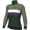 Image de Maillot Alé Off-Road Gravel Chaos manche longue vert foncé blanc lilas - M