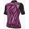 Image de Maillot Alé PRAGMA Art manche courte rose noir femme - M