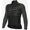 Image de Maillot Alé PR.E Megabyte manche longue vert foncé jaune - M