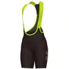 Image de Cuissard court thermique Alé PR.E Magic Colour marron foncé jaune femme - S