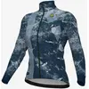 Image de Maillot Alé PR.E Icy manche longue bleu marine blanc femme - M