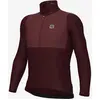 Image de Maillot Alé Off Road Gravel Dual manche longue rouge foncé - L
