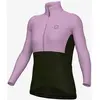 Image de Maillot Alé Off Road Gravel Dual manche longue vert intense rose femme - S