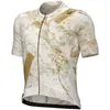 Image de Maillot Alé PR-E Marble manches courtes gris bleu or - L