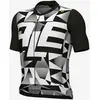 Image de Maillot Alé PR.E Multiverso manches courtes noir blanc gris - L