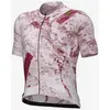 Image de Maillot Alé PR-E Marble manches courtes blanc rouge - L