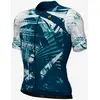 Image de Maillot Alé PR-E Palm manches courtes bleu blanc gris - M