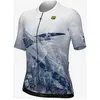 Image de Maillot Alé PR.E Quartz manches courtes blanc bleu femme - M