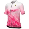 Image de Maillot Alé PR.E Quartz manches courtes rose blanc femme - M