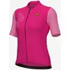 Image de Maillot Alé PR.E Follow Me manches courtes lilas rose femme - M