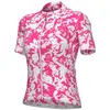 Image de Maillot Alé PRAGMA Essenza manches courtes blanc rose femme - L