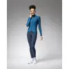 Image de Maillot Alé Pragma Fondo 3.0 manches longues bleu clair femme - M