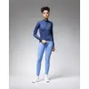 Image de Maillot Alé Pragma Schema manches longues bleu foncé femme - S