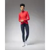Image de Maillot Alé Pragma Fondo 3.0 manches longues rouge femme - S
