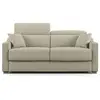 Image de Amber canapé lit convertible en tissu détachable t05 191 cm (mat. 140x197) creme