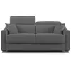 Image de Amber canapé lit convertible en tissu détachable t05 211 cm (mat. 160x197) anthracite