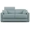 Image de Amber canapé lit convertible en tissu détachable t05 211 cm (mat. 160x197) bleu pastel