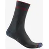 Image de Chaussettes Castelli Distanza 20 noir clair - S-M