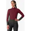 Image de Veste Castelli Perfetto Air rouge foncé noir femme - M