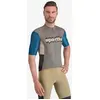 Image de Maillot Sportful Supergiara Logo manche courte gris bleu - XL