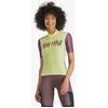 Image de Maillot Sportful Supergiara Logo manche courte jaune acide femme - L