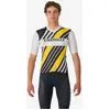 Image de Maillot Castelli Heritage manche courte noir blanc jaune - XXL